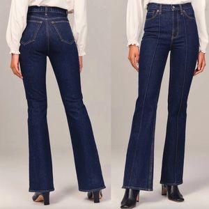 Abercrombie High Rise Vintage Flare (worn ONCE)